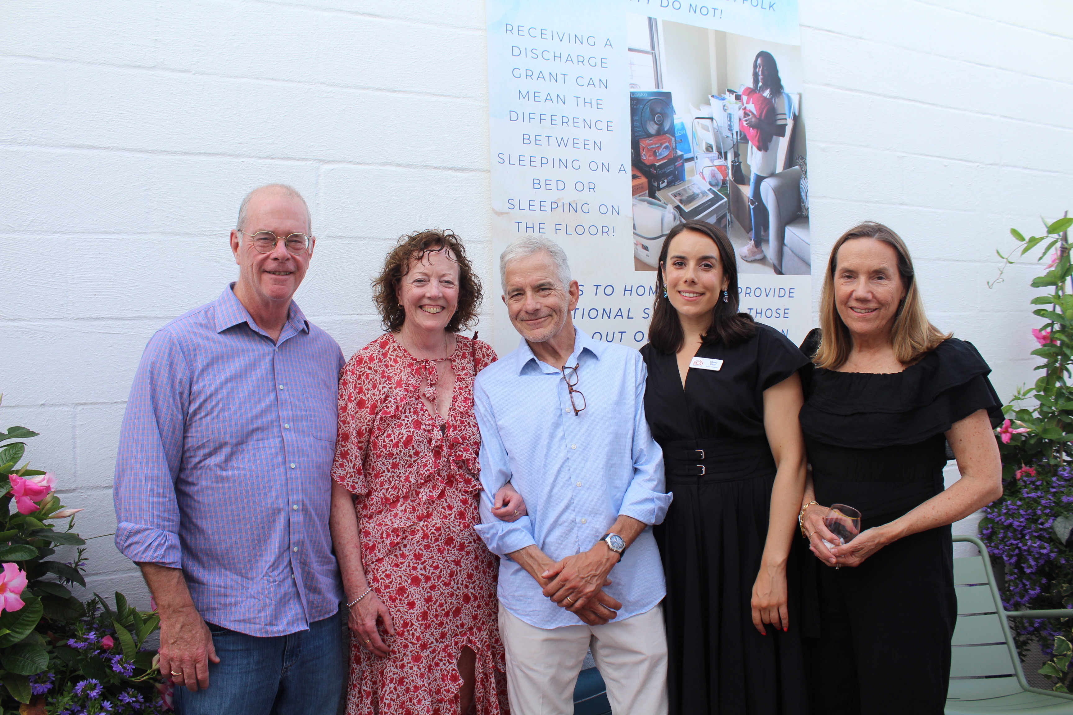 group of friends smiling at camera
