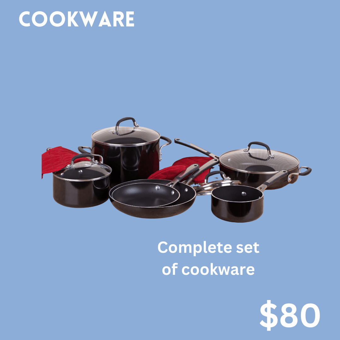 cookware bundle items
